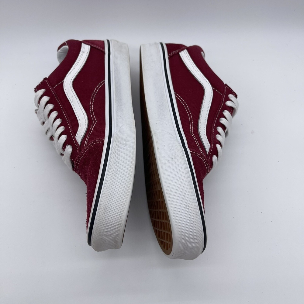 Vans Old Skool Men's Size 9 Casual Shoes VN0A38G1VG4 Rumba Red/True White 500714 - Picture 6 of 11
